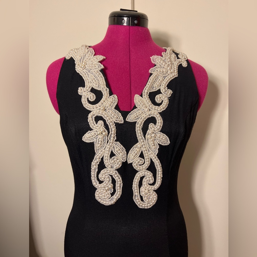 Jessica McClintock for Gunne Sax Formal pearl dress